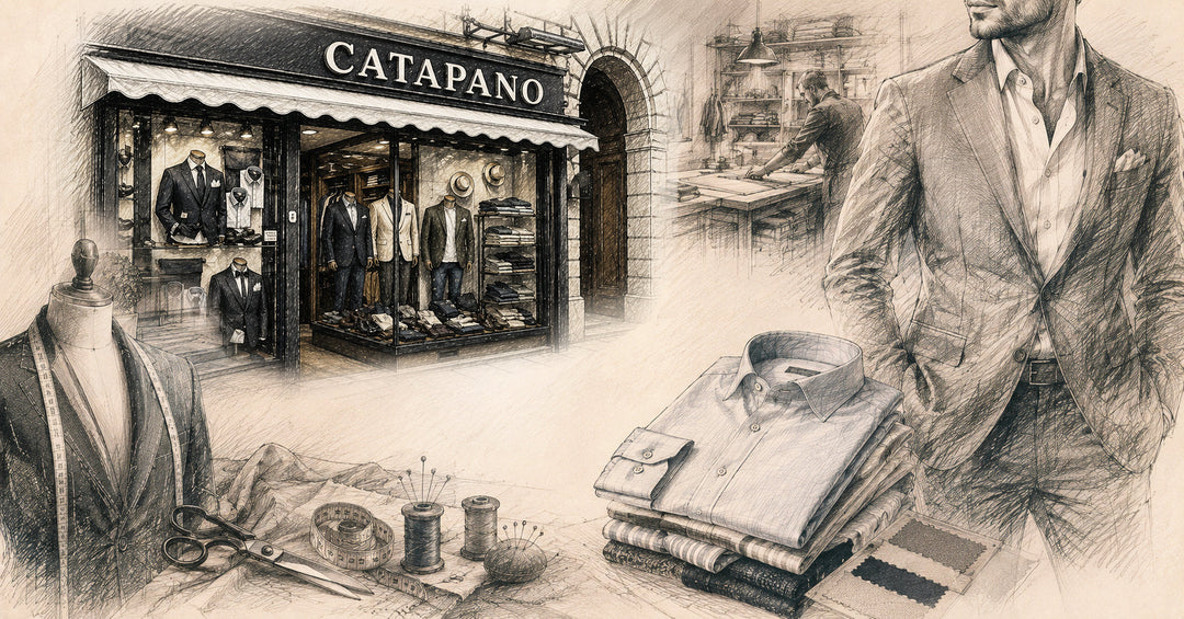 Catapano Abbigliamento: dal 1983 eleganza maschile nel cuore di Napoli