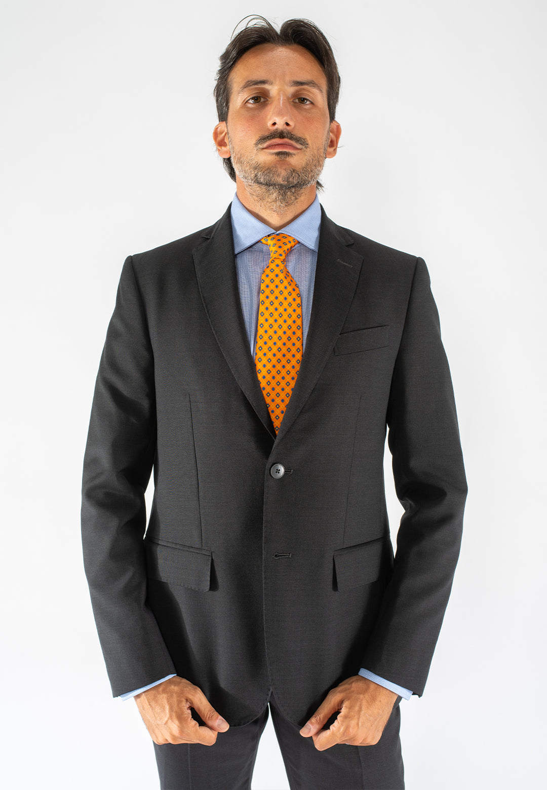 Abito uomo in pura lana Drop 7