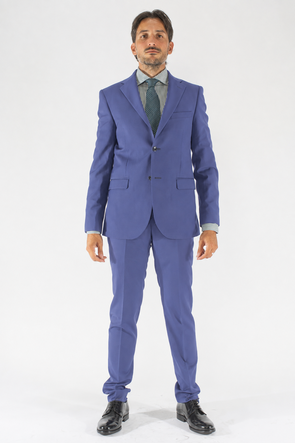 Abito uomo Drop 7 in pura lana sfoderato