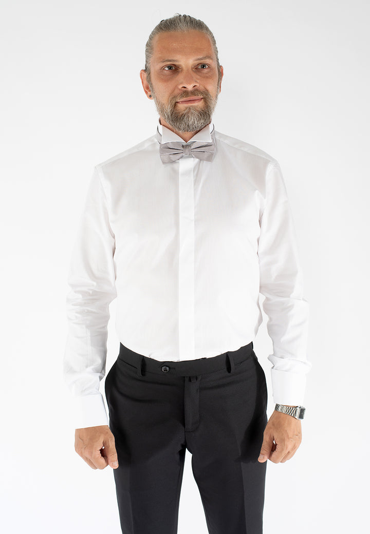 Camicia uomo da cerimonia Custom Fit in cotone