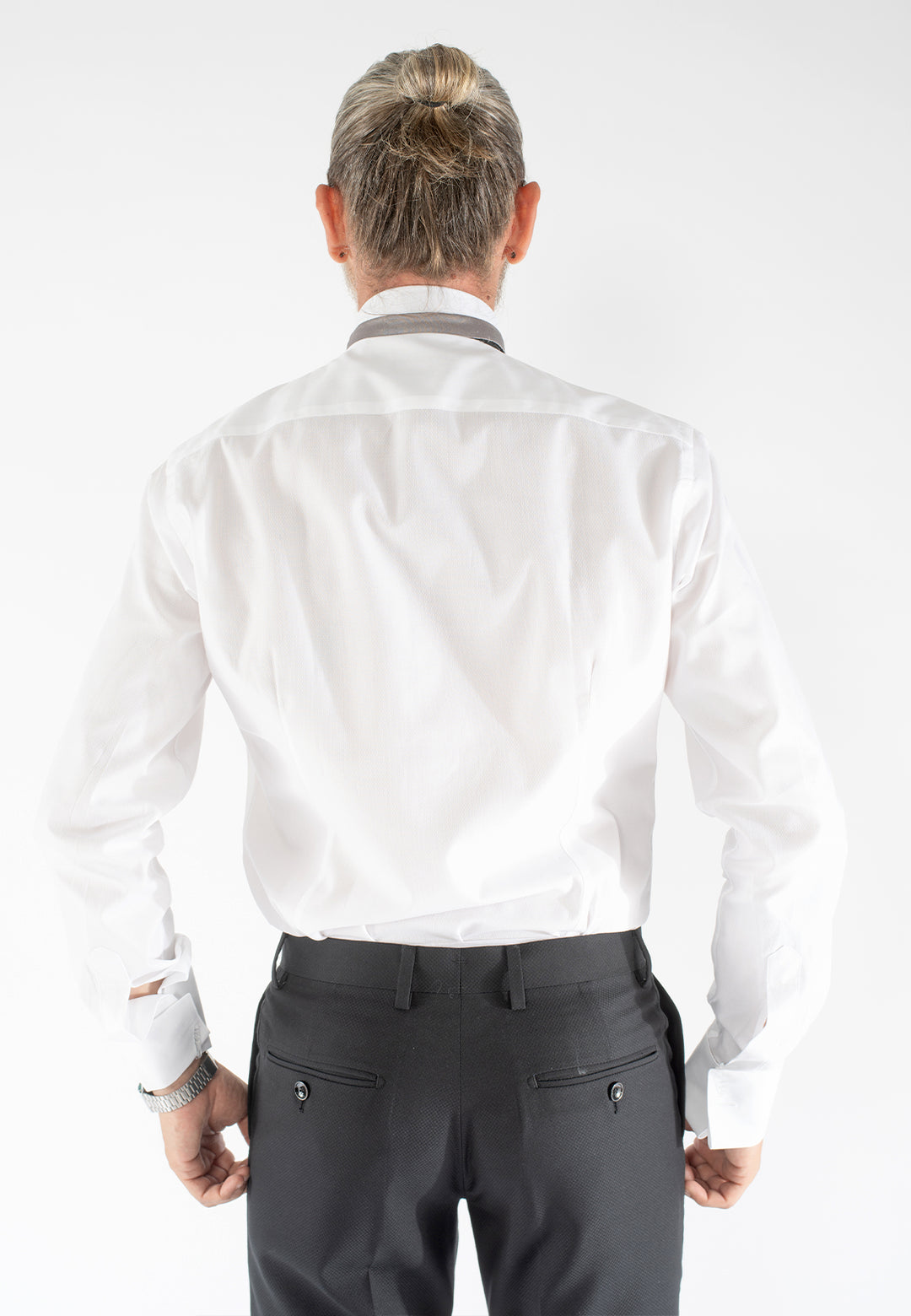 Camicia uomo da cerimonia Custom Fit in cotone