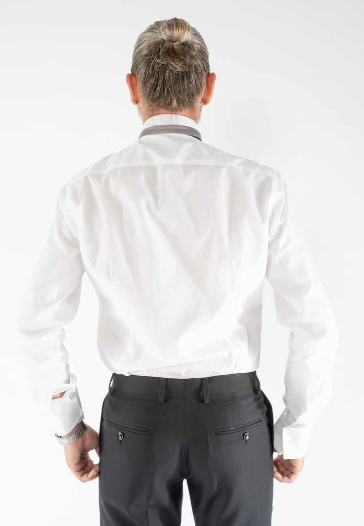 Camicia uomo da cerimonia Custom Fit in cotone