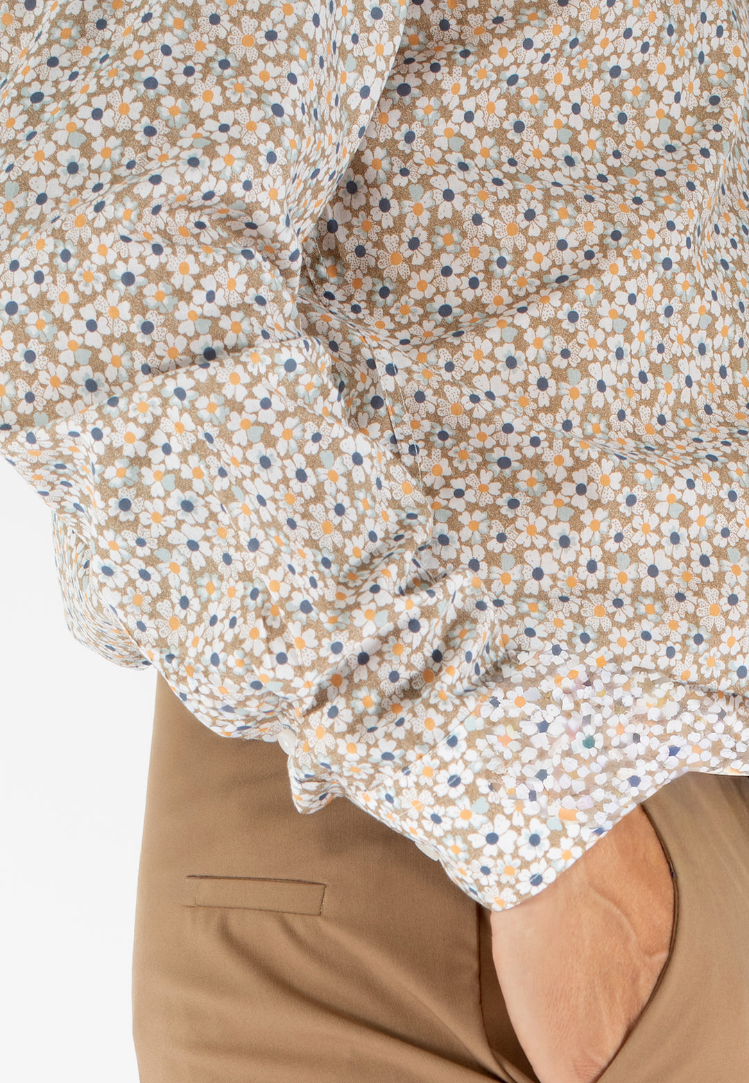 Camicia uomo fantasia in cotone custom fit