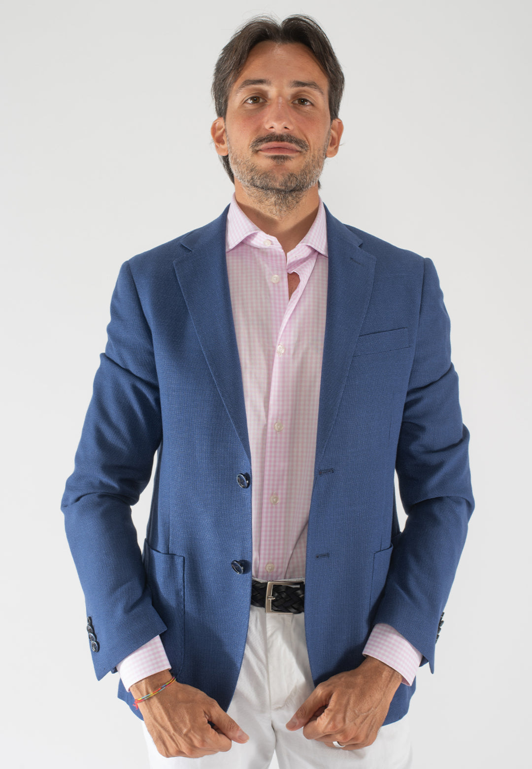 Giacca uomo sfoderata Drop 7 in tessuto a nido d’ape