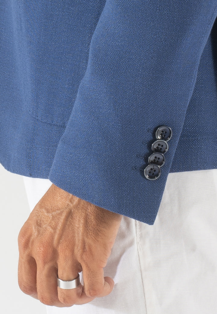 Giacca uomo sfoderata Drop 7 in tessuto a nido d’ape