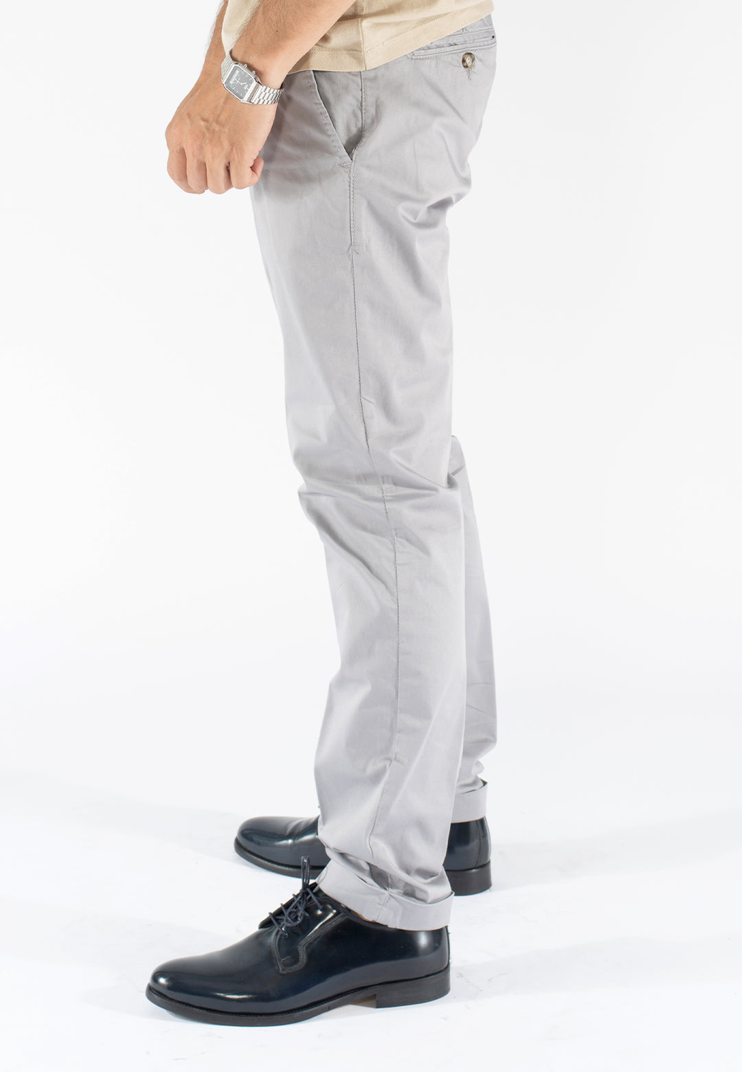 Pantalone uomo regular fit in cotone elasticizzato