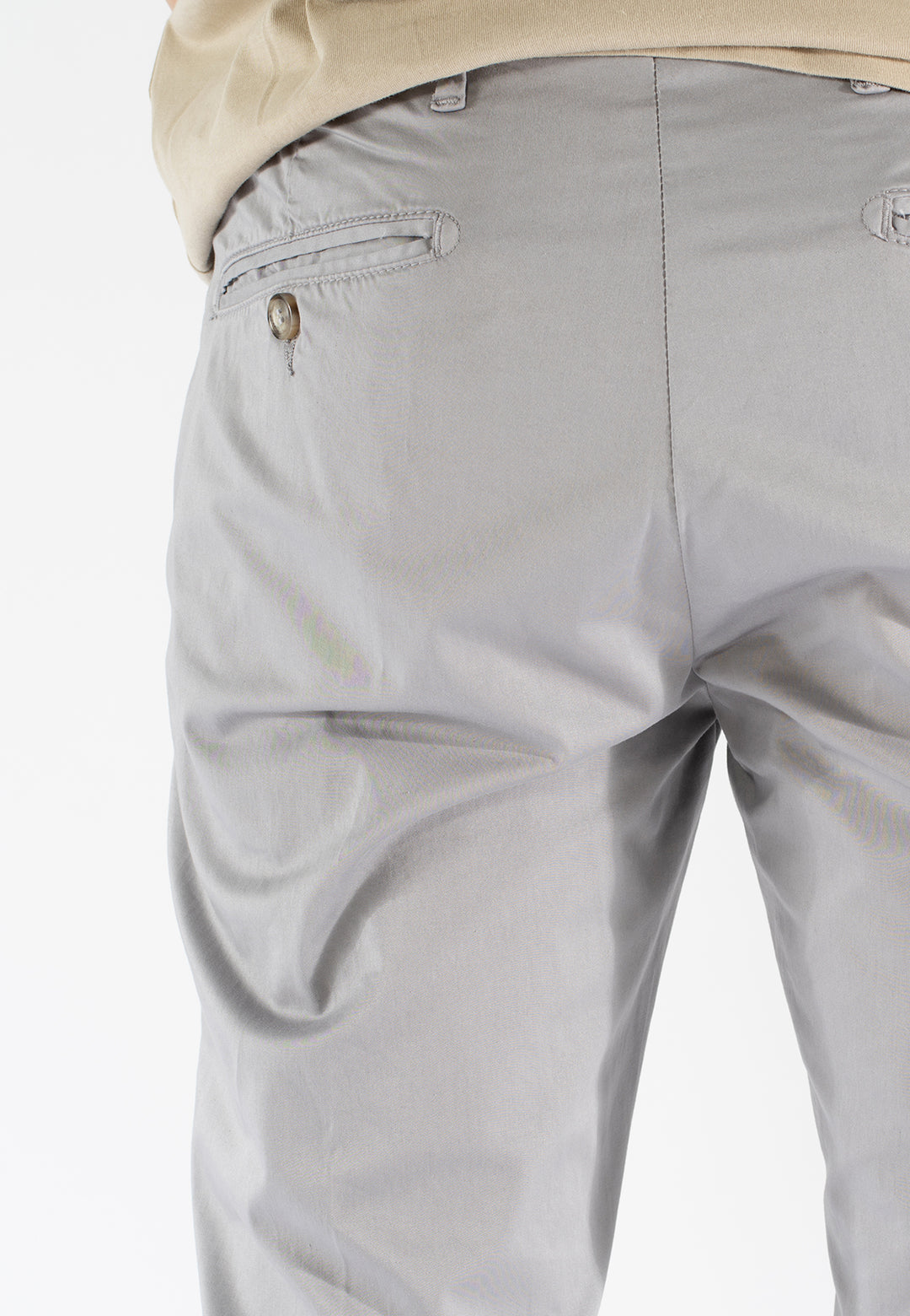 Pantalone uomo regular fit in cotone elasticizzato