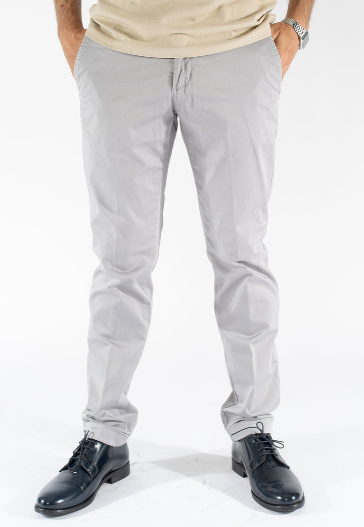 Pantalone uomo regular fit in cotone elasticizzato
