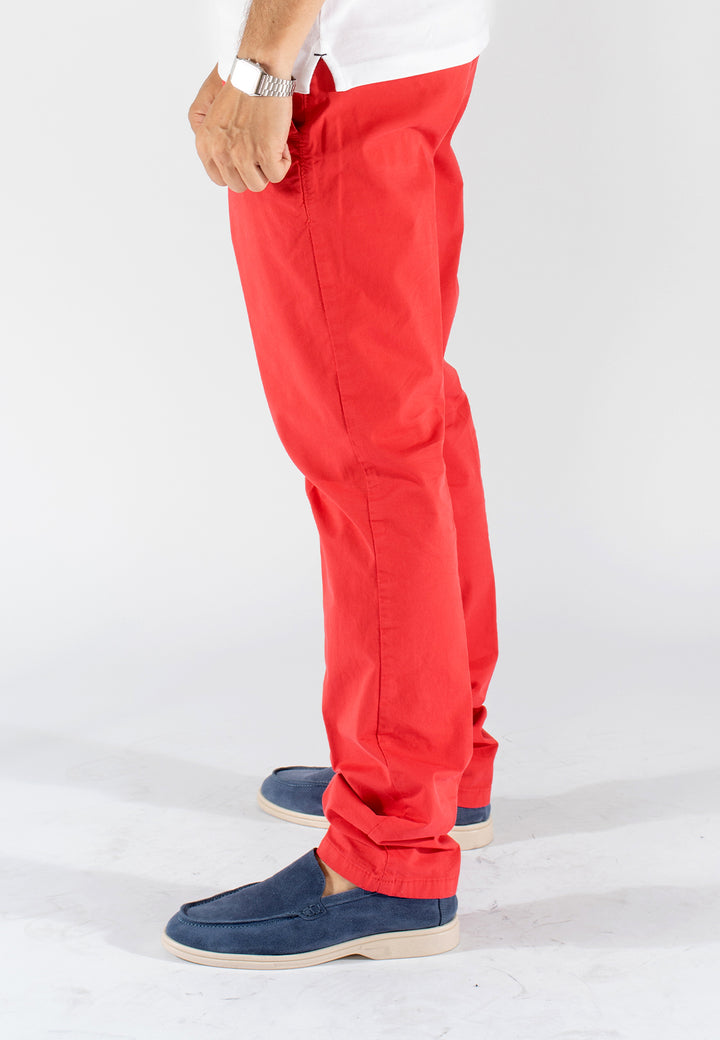 Pantalone uomo regular fit in cotone elasticizzato