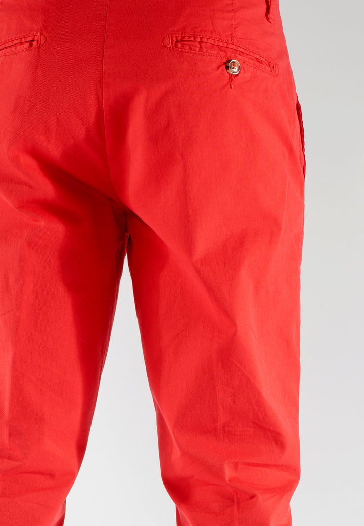 Pantalone uomo regular fit in cotone elasticizzato