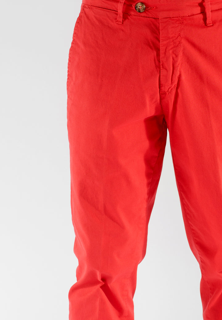 Pantalone uomo regular fit in cotone elasticizzato