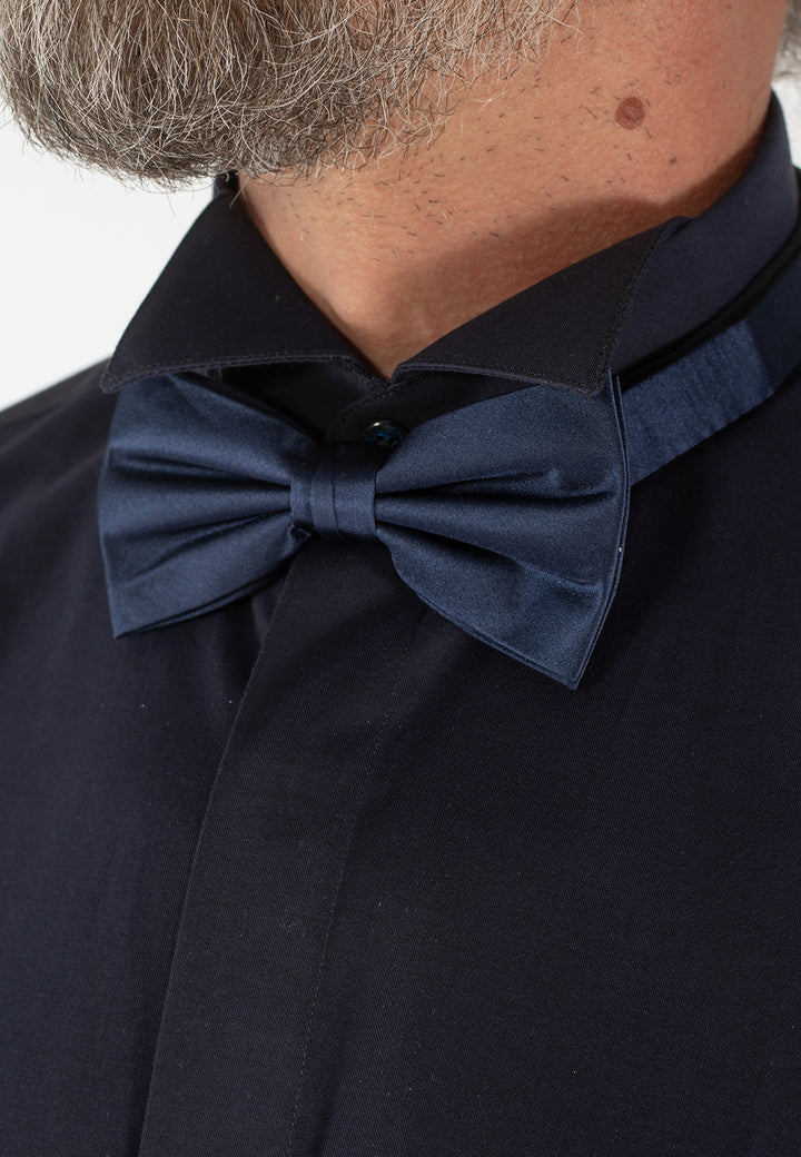 Papillon uomo preannodato in seta