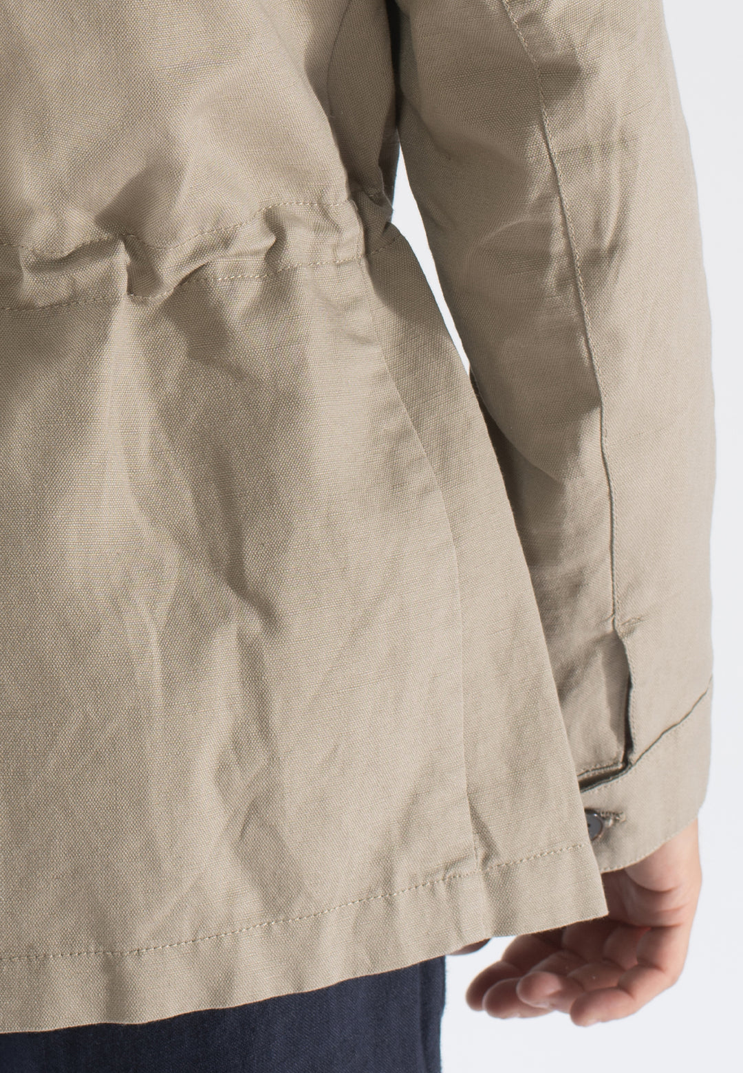 Sahariana uomo in lino e cotone