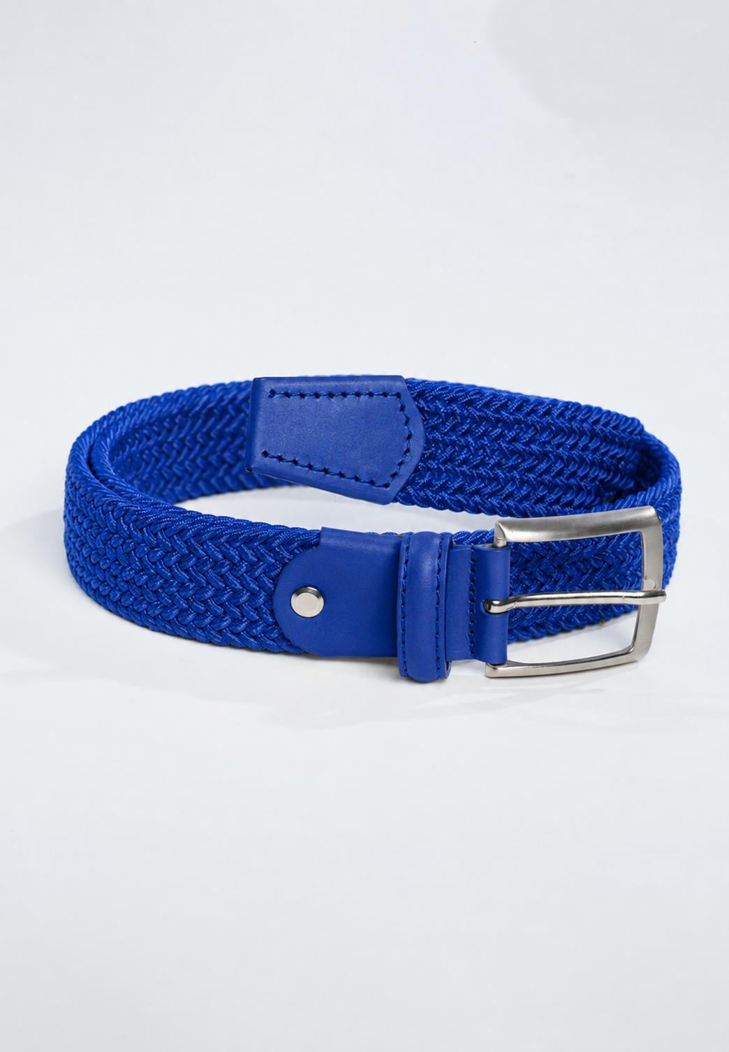 Cintura uomo intrecciata elastica