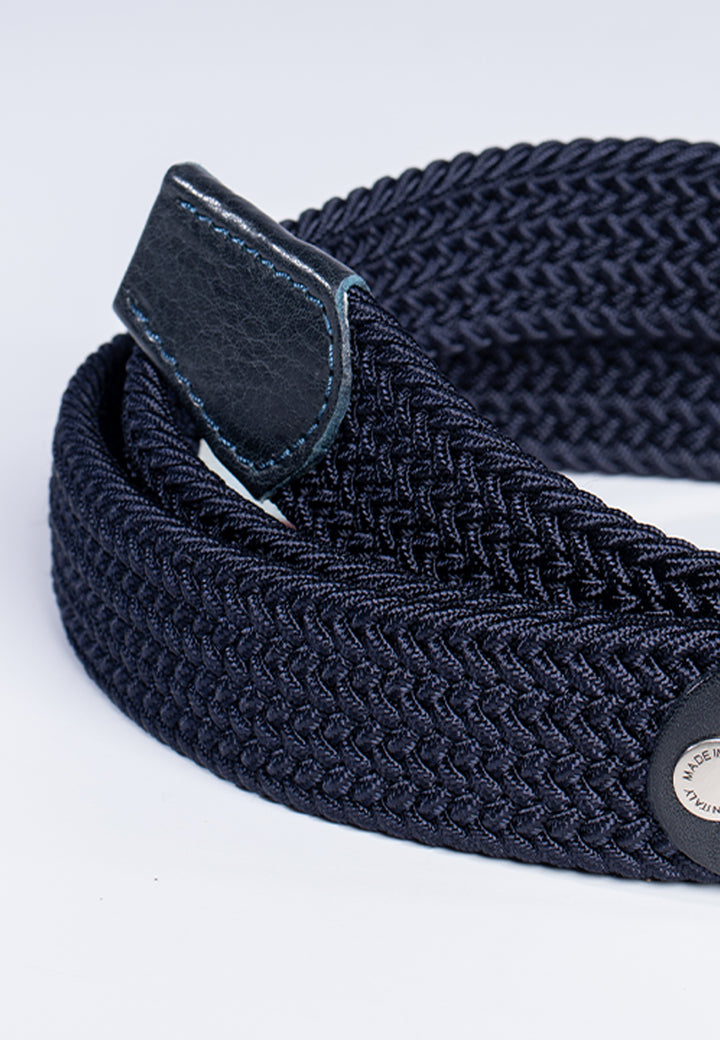Cintura uomo intrecciata elastica
