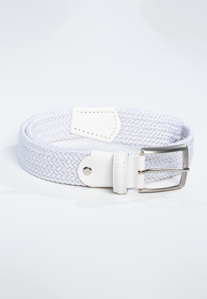 Cintura uomo intrecciata elastica