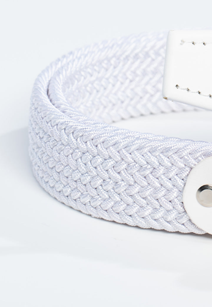 Cintura uomo intrecciata elastica