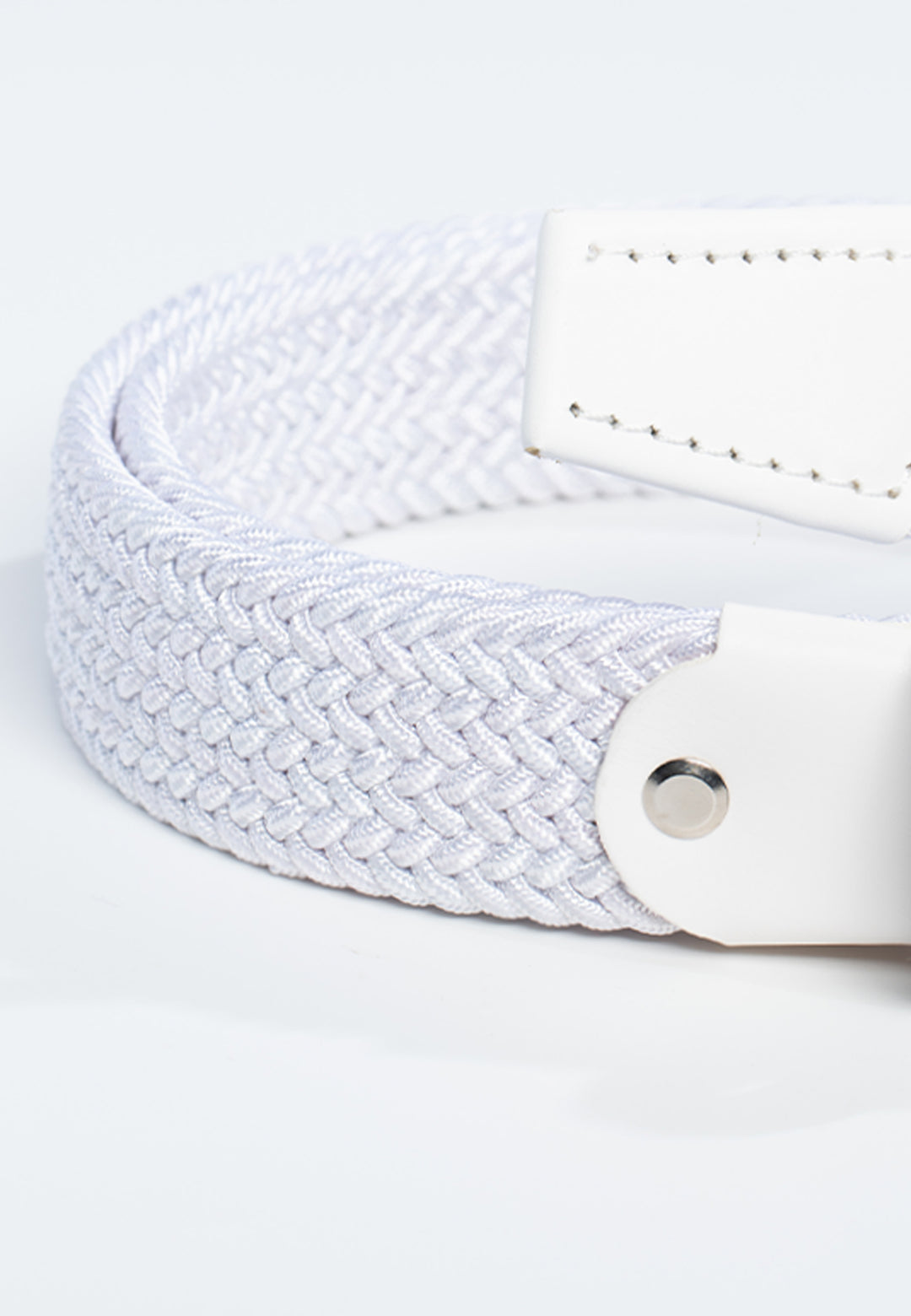 Cintura uomo intrecciata elastica