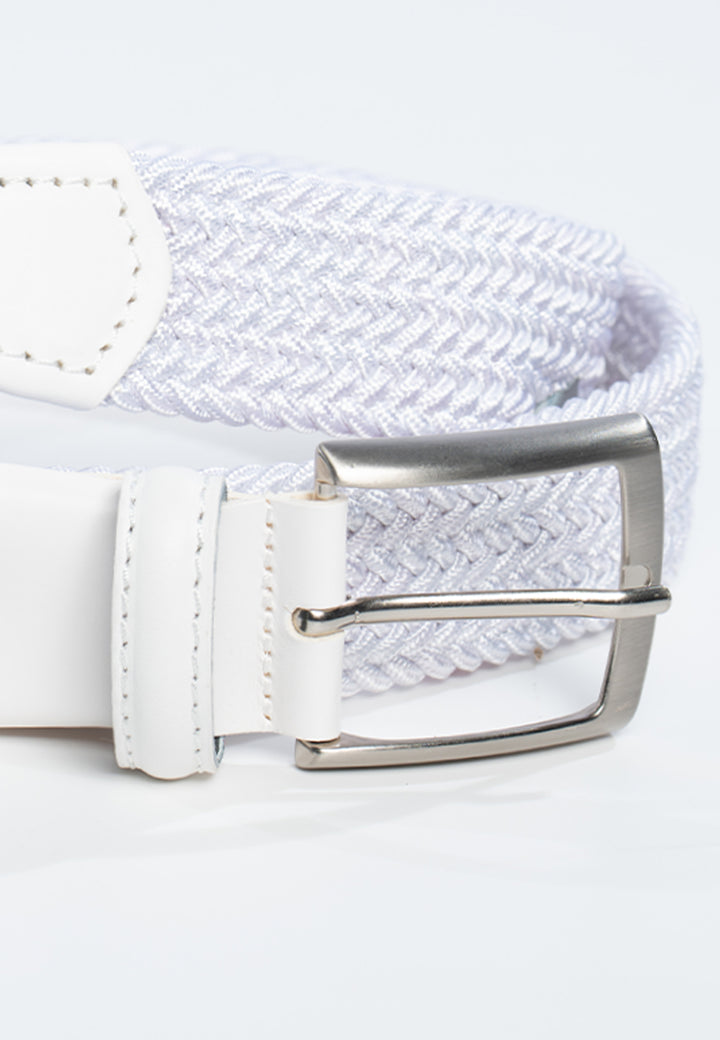 Cintura uomo intrecciata elastica