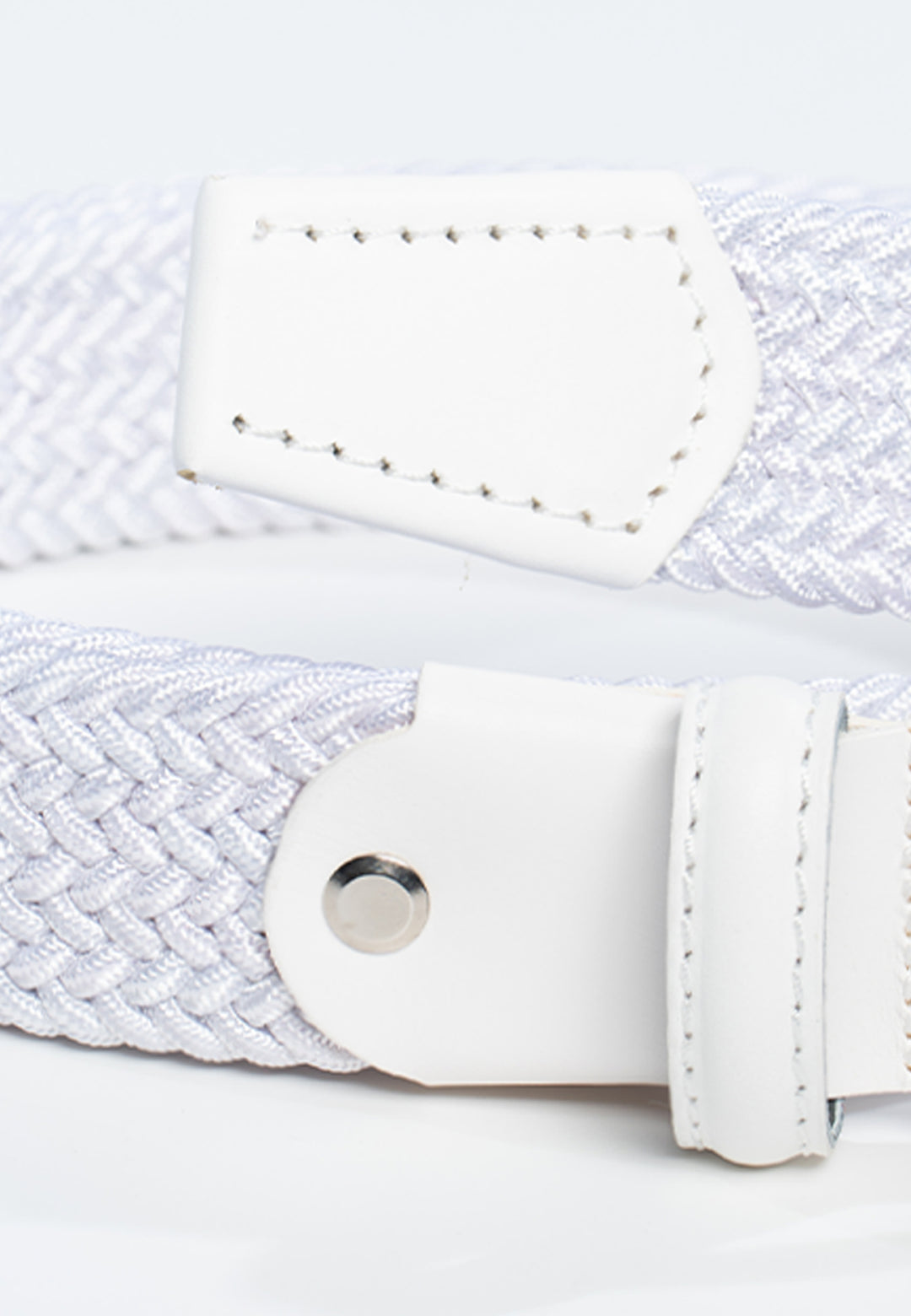 Cintura uomo intrecciata elastica