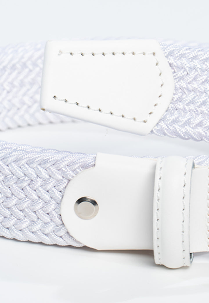 Cintura uomo intrecciata elastica