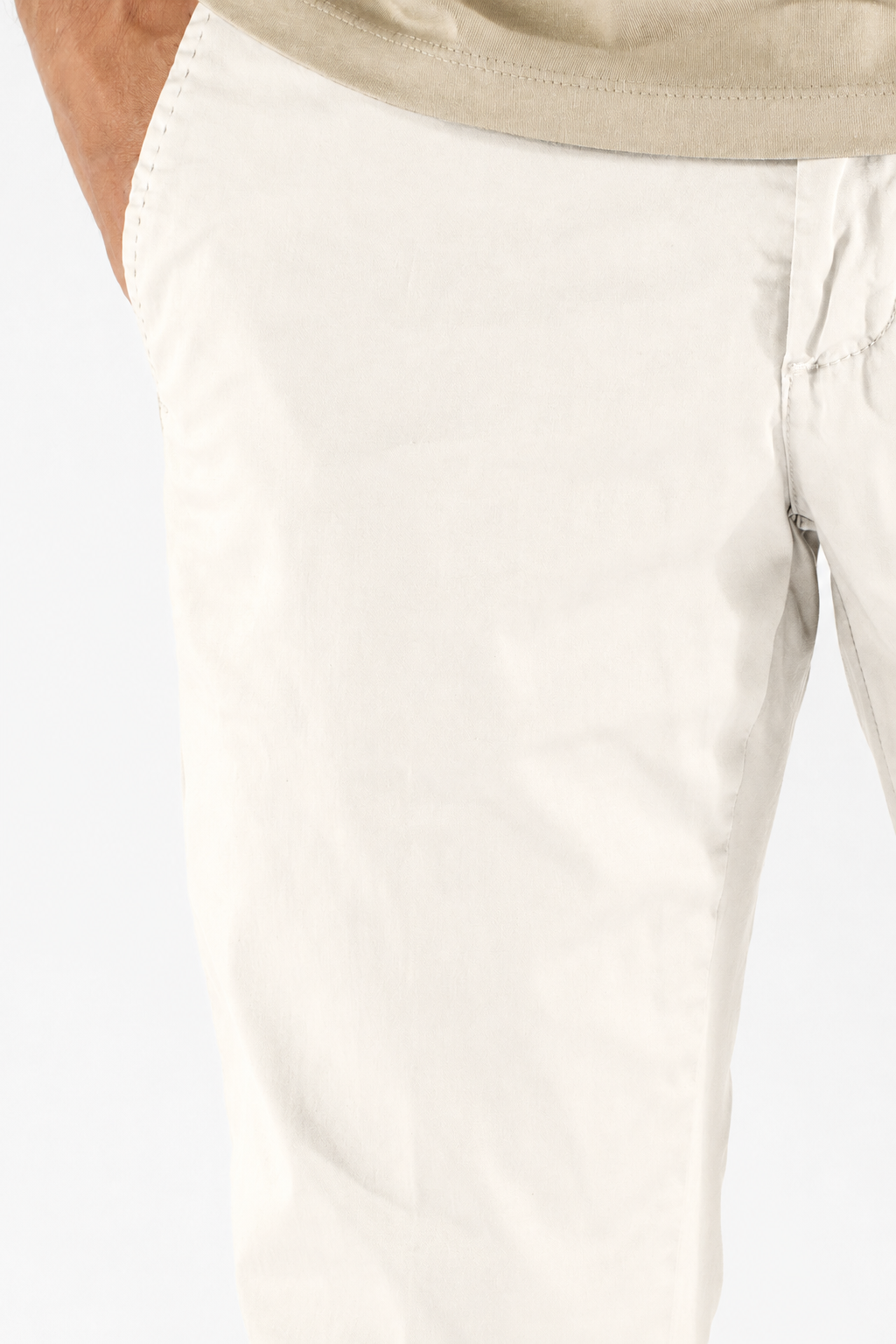 Pantalone uomo regular fit in cotone elasticizzato