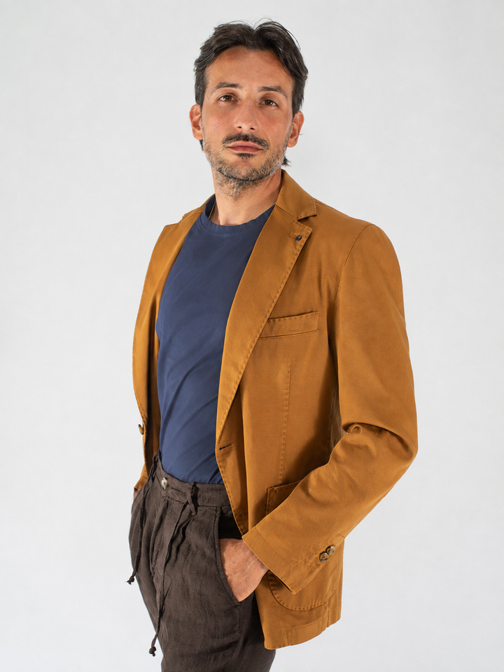 T-shirt uomo in Filo di Scozia tinta unita