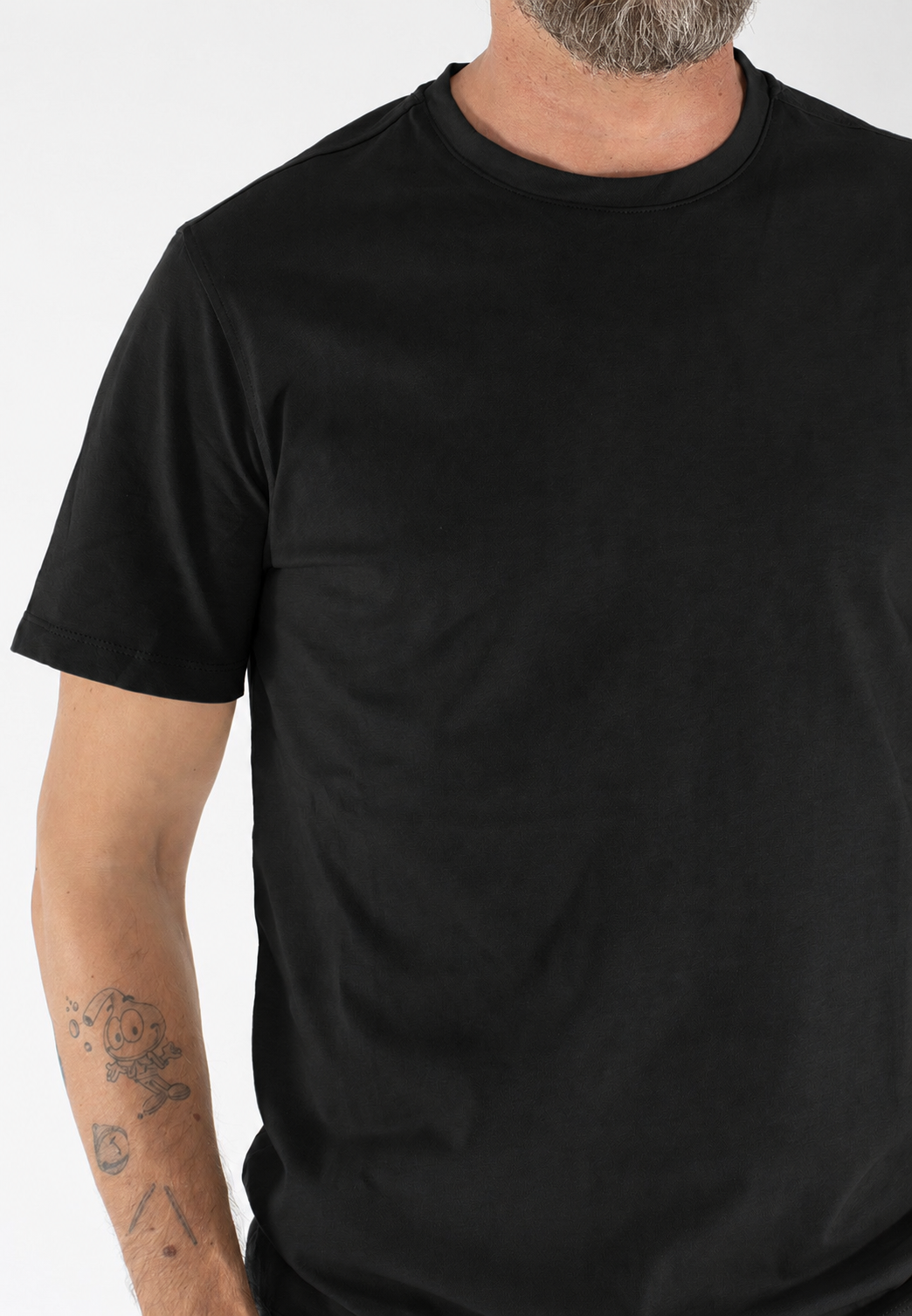 T-shirt uomo girocollo slim fit in 100% cotone